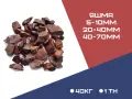 ЯШМА фракция 5-10 мм, 20-40 мм, 40-70 мм